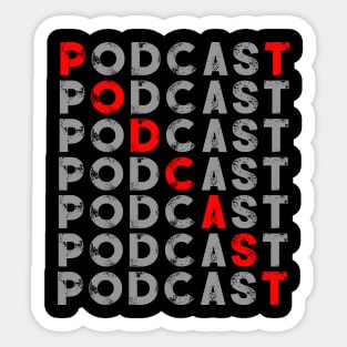 Podcast Sticker